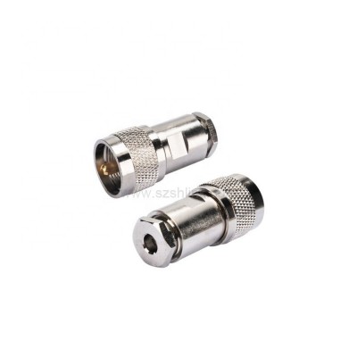 UHF male connector for RG58 cable supplier from SH-Link